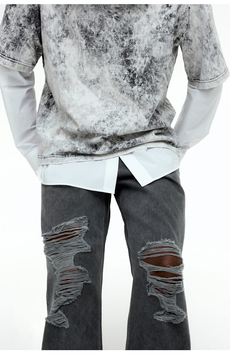 H&M Loose Fit Jeans, Alternate, color, Vintage Gray