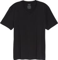 Vince Pima Cotton Slim Fit V-Neck T-Shirt