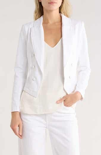 L'AGENCE Wayne Double Breasted Crop Blazer