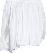 Comme des Garçons Gathered Cotton Broadcloth Cocoon Top