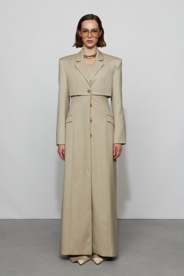 Greer Jacket, Main, color, Taupe