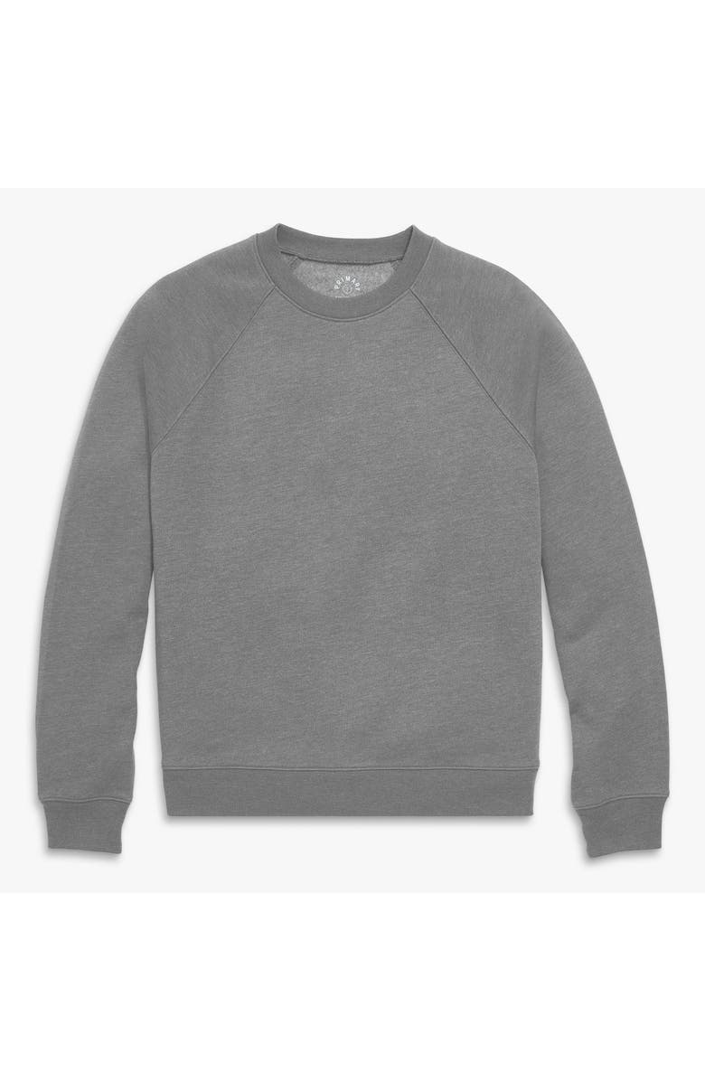 Primary Adult Cozy Fleece Sweatshirt, Main, color, Heather Black