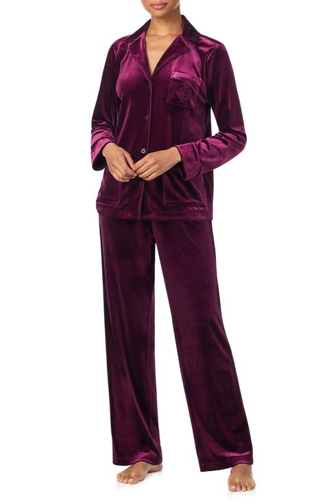 Velour Pajamas
