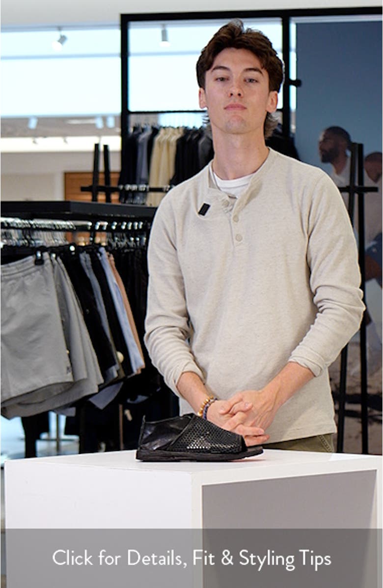Reiley Perforated Sandal, sales video thumbnail