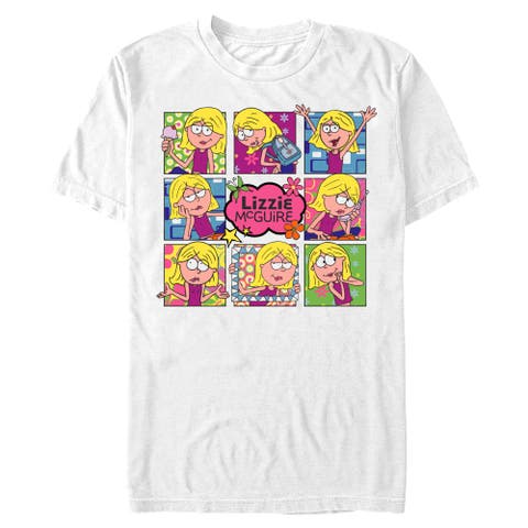 Men's Lizzie McGuire Colorful Collage  Graphic T-Shirt