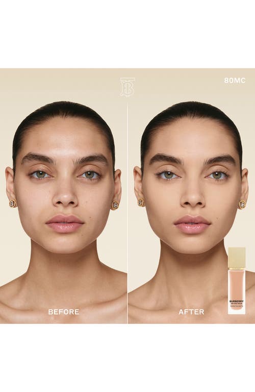 Burberry Beyond Wear Perfecting Matte Foundation In 80 Medium Cool