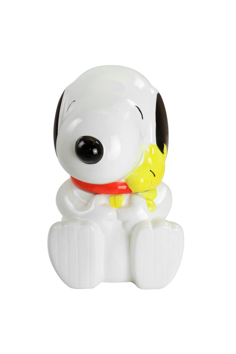Classic Snoopy Cookie Jar, Main, color, White