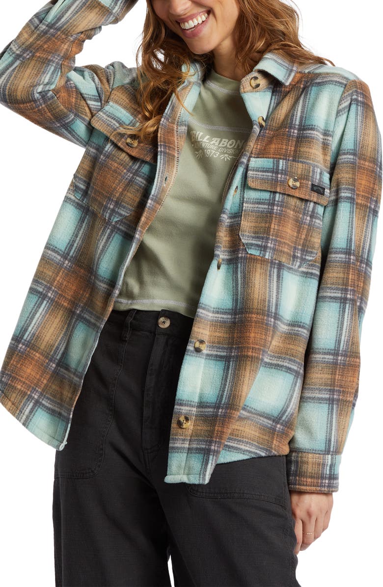 Billabong Forge Fleece Shirt Jacket, Alternate, color, 