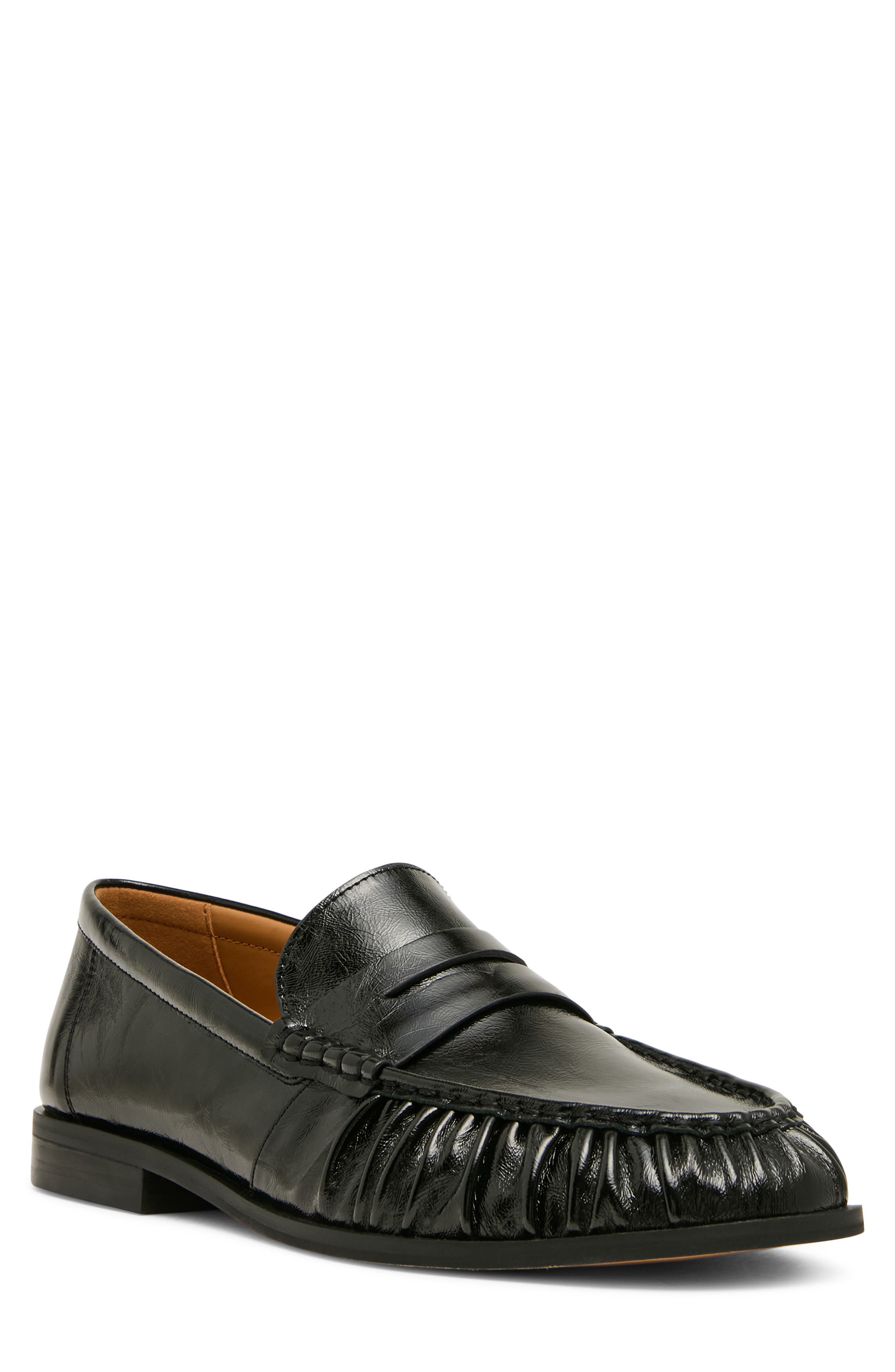 Madden Men's Quest Penny Loafer, Main, color, Black