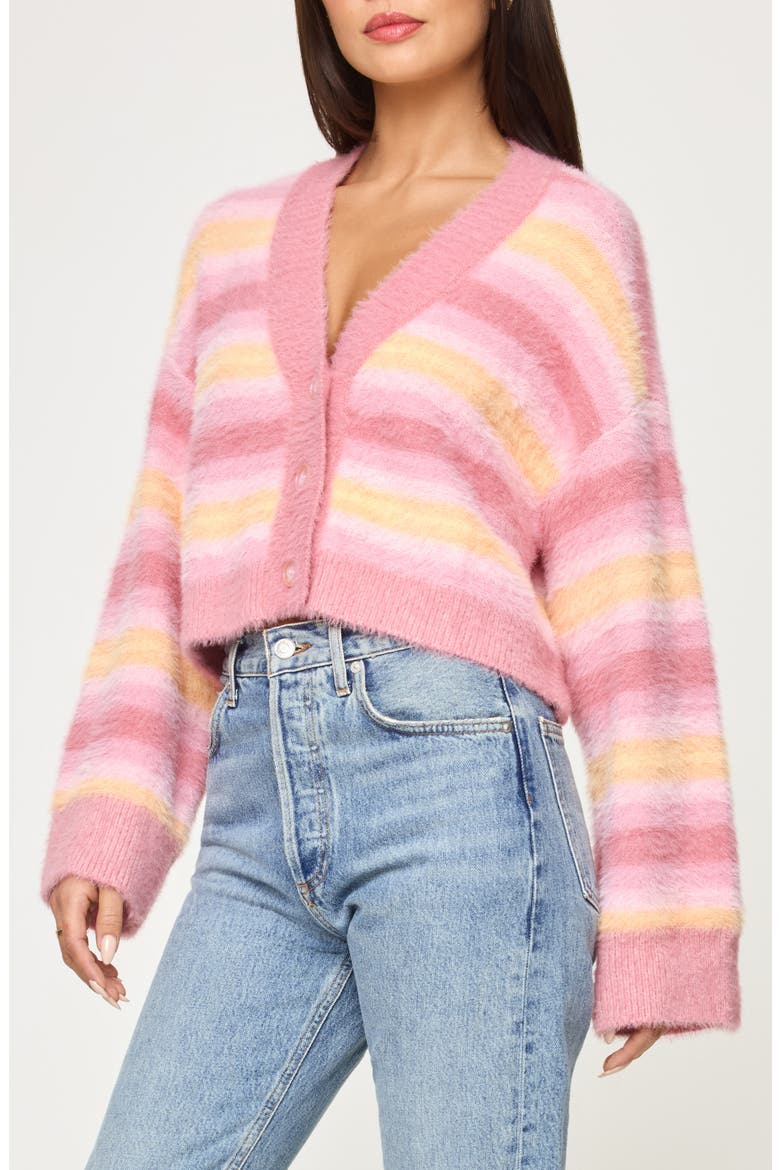Daybreak Striped Cardigan, Alternate, color, DAYBREAK STRIPE