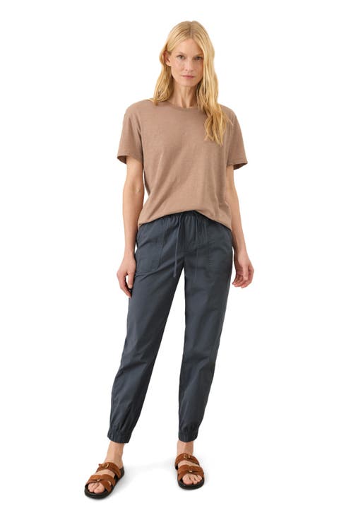 Organic Cotton Monterey Poplin Jogger
