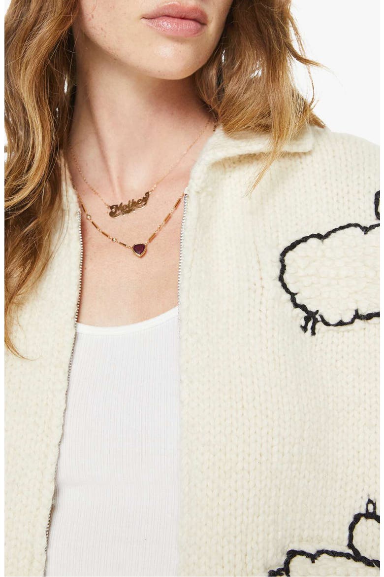 The Raquette Crop Cardigan, Alternate, color, WOOL PLUS THE GANG