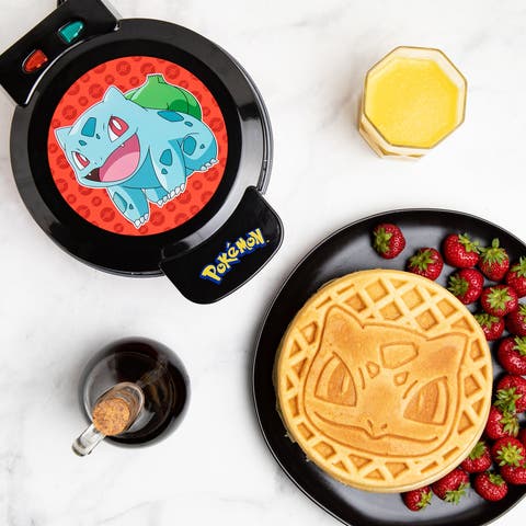 Pokemon Bulbasaur Round Waffle Maker