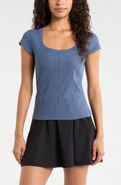 Seamed Rib Top