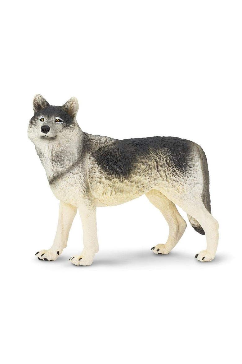 Gray Wolf Toy, Main, color, No Color