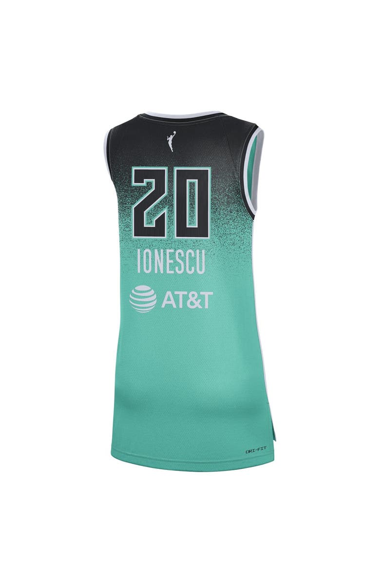 Nike Unisex Nike Sabrina Ionescu Mint New York Liberty Rebel Edition Victory Player Jersey, Alternate, color,