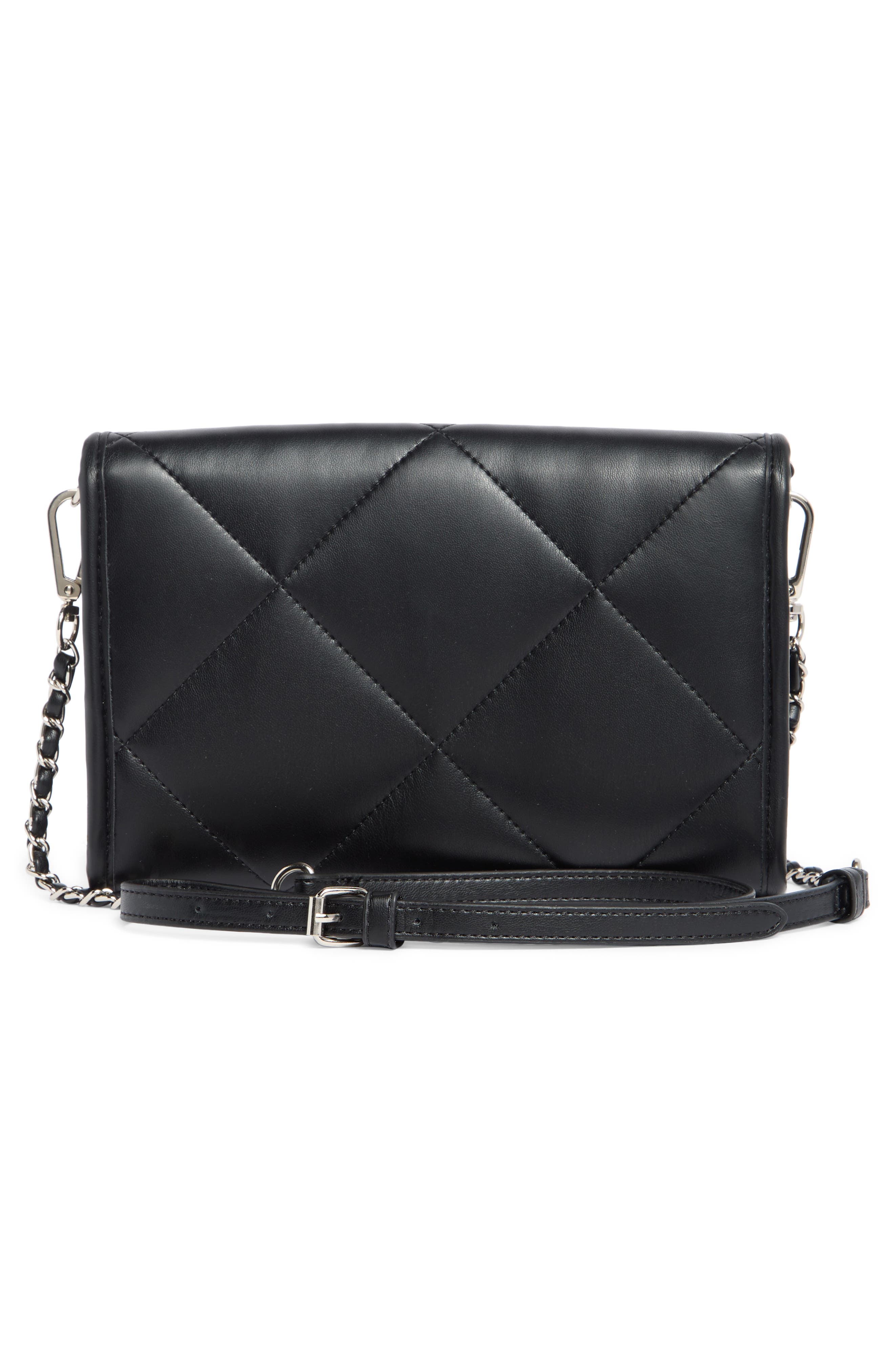 Steve Madden Quilted Crossbody Bag, Alternate, color, 