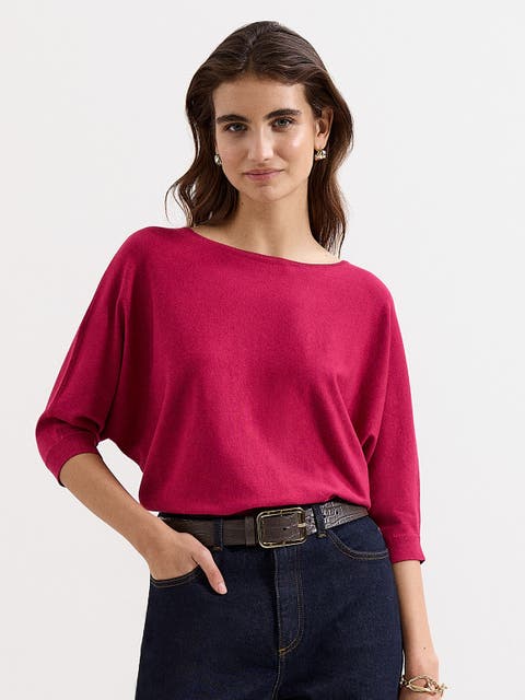 Cristine Draped Knit Jumper