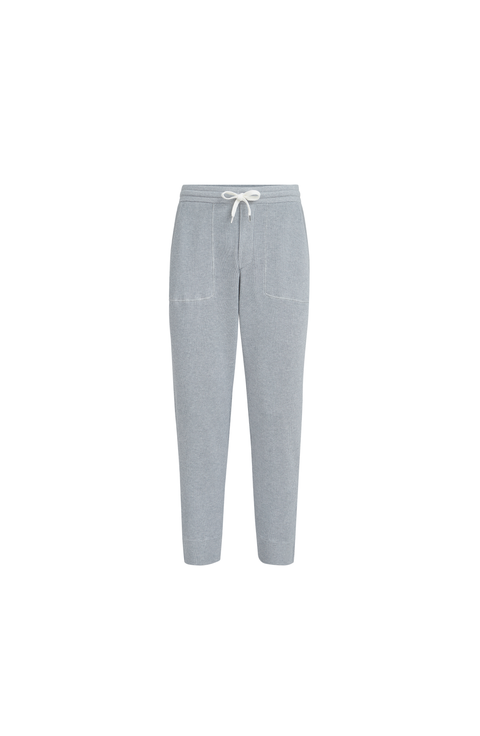 Cotton knit trousers