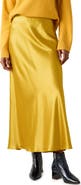 LK Bennett Zoe Satin Maxi Skirt
