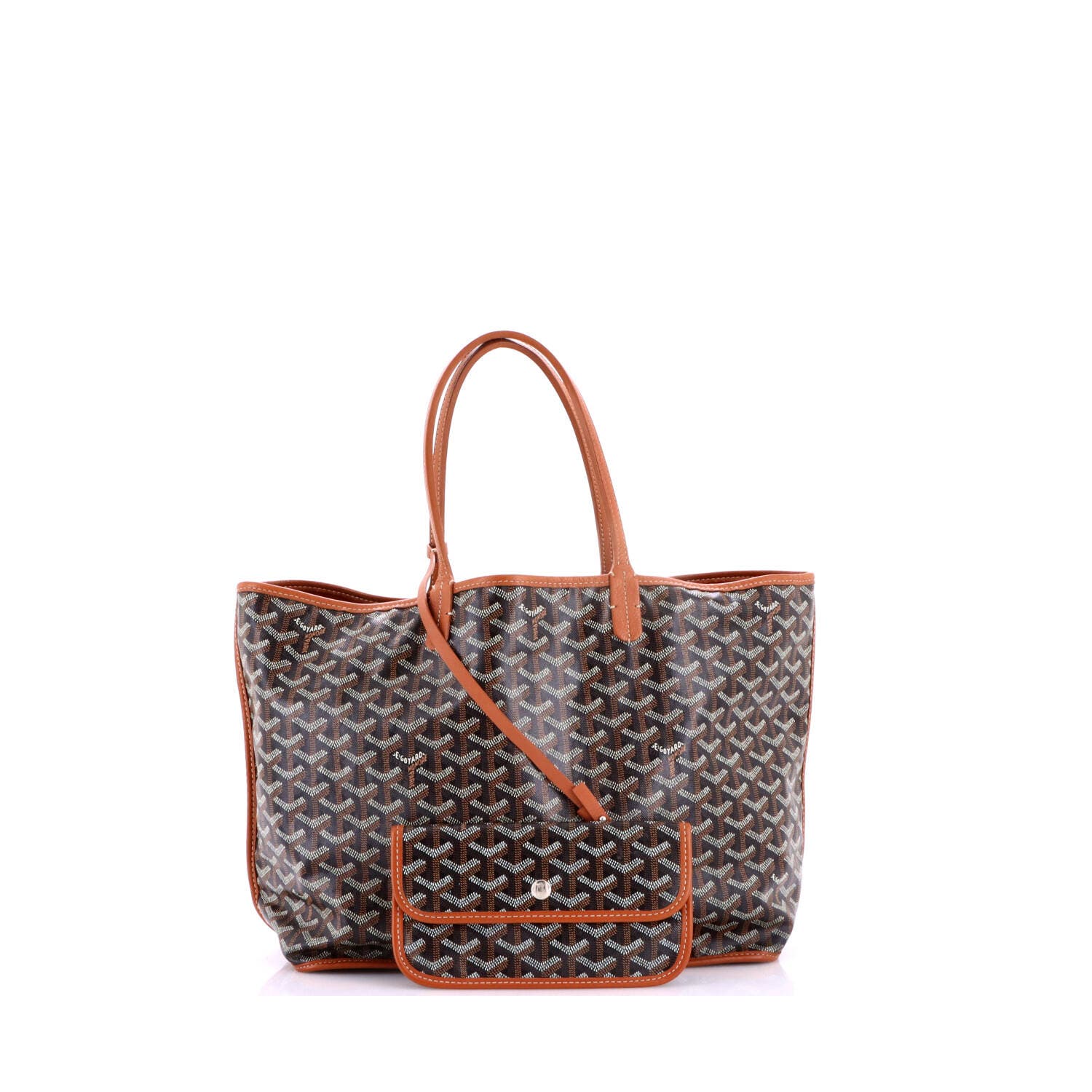 Anjou Reversible Tote Coated Canvas PM, Alternate, color, Black
