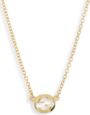 Gucci Interlocking G Pendant Necklace