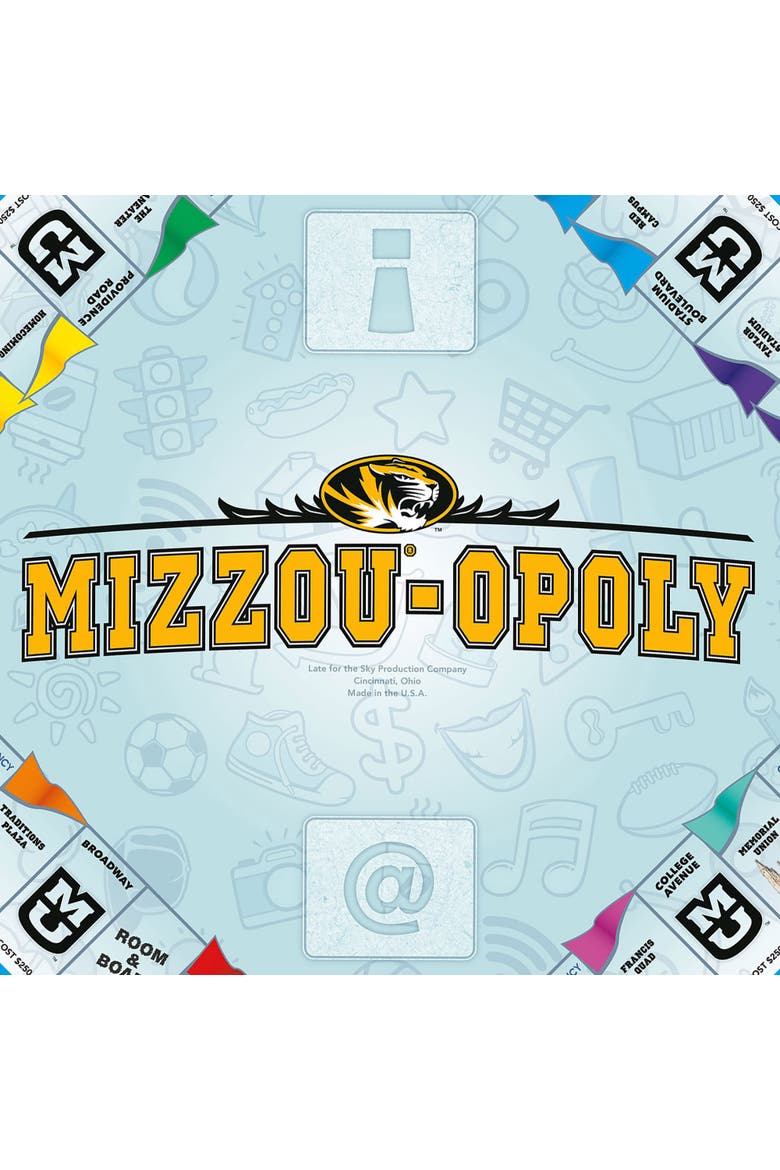 University Of Missouri Mizzouopoly Monopoly Board Game, Alternate, color, Multicolored