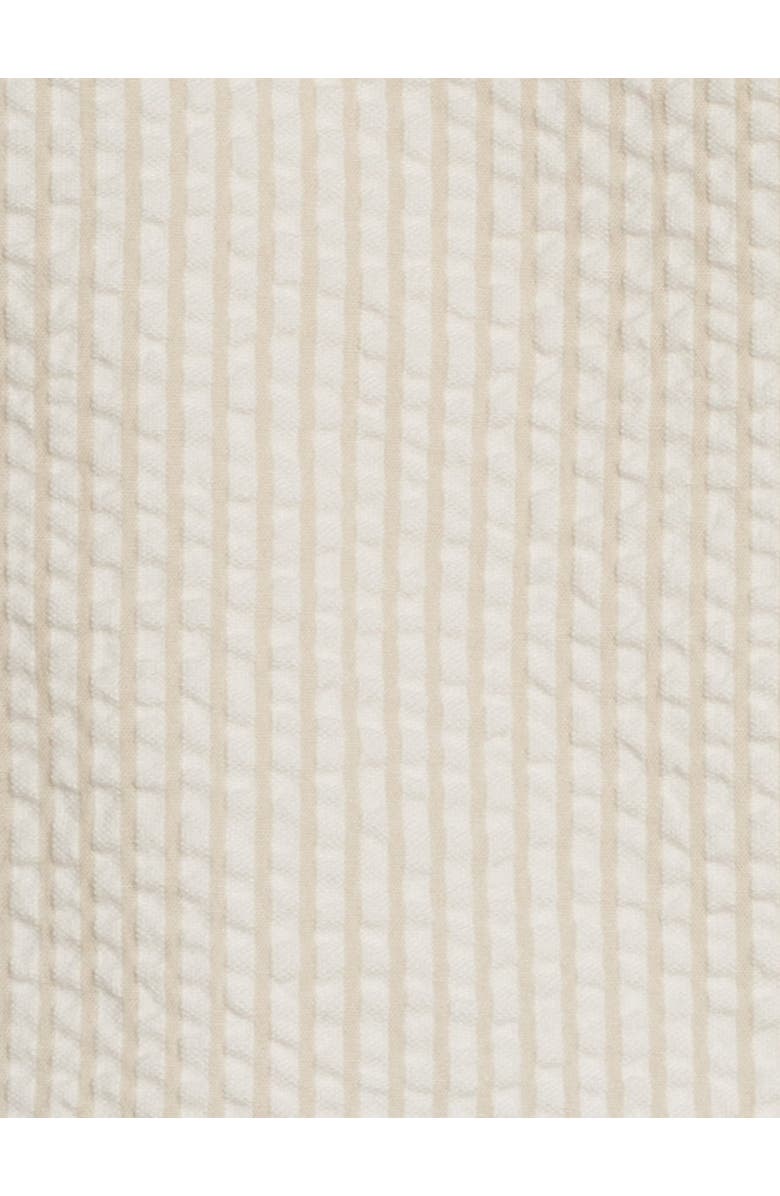 KENDI by Colored Organics Organic Landon Seesucker Button Down, Alternate, color, Dune Stripe