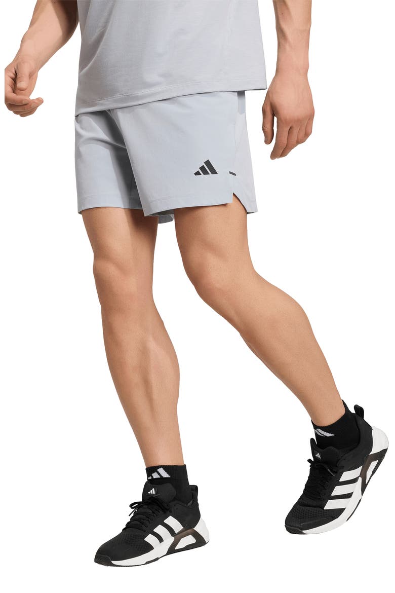 D4T Essentials Shorts, Main, color, HALO SILVER