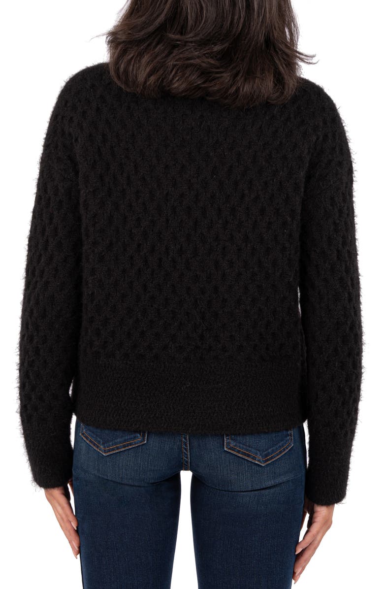 KUT from the Kloth Adah Textured Mock Neck Sweater, Alternate, color, 