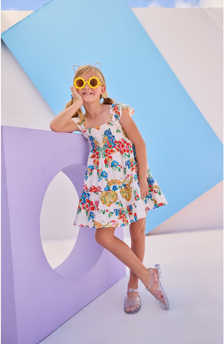 BISBY Kids' Twirl Dress, Alternate, color, Vintage Floral
