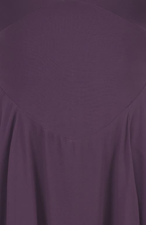 House Of Cb Womens Grape Solada Floral-pattern Woven Midi Dress In Purple