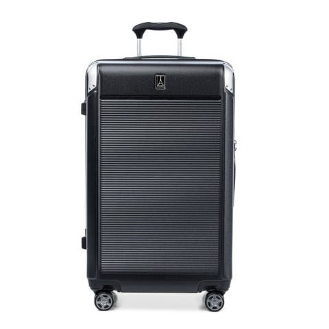 Platinum Elite Hardside Expandable Checked- Large 28-Inch Spinner Wheel Luggage