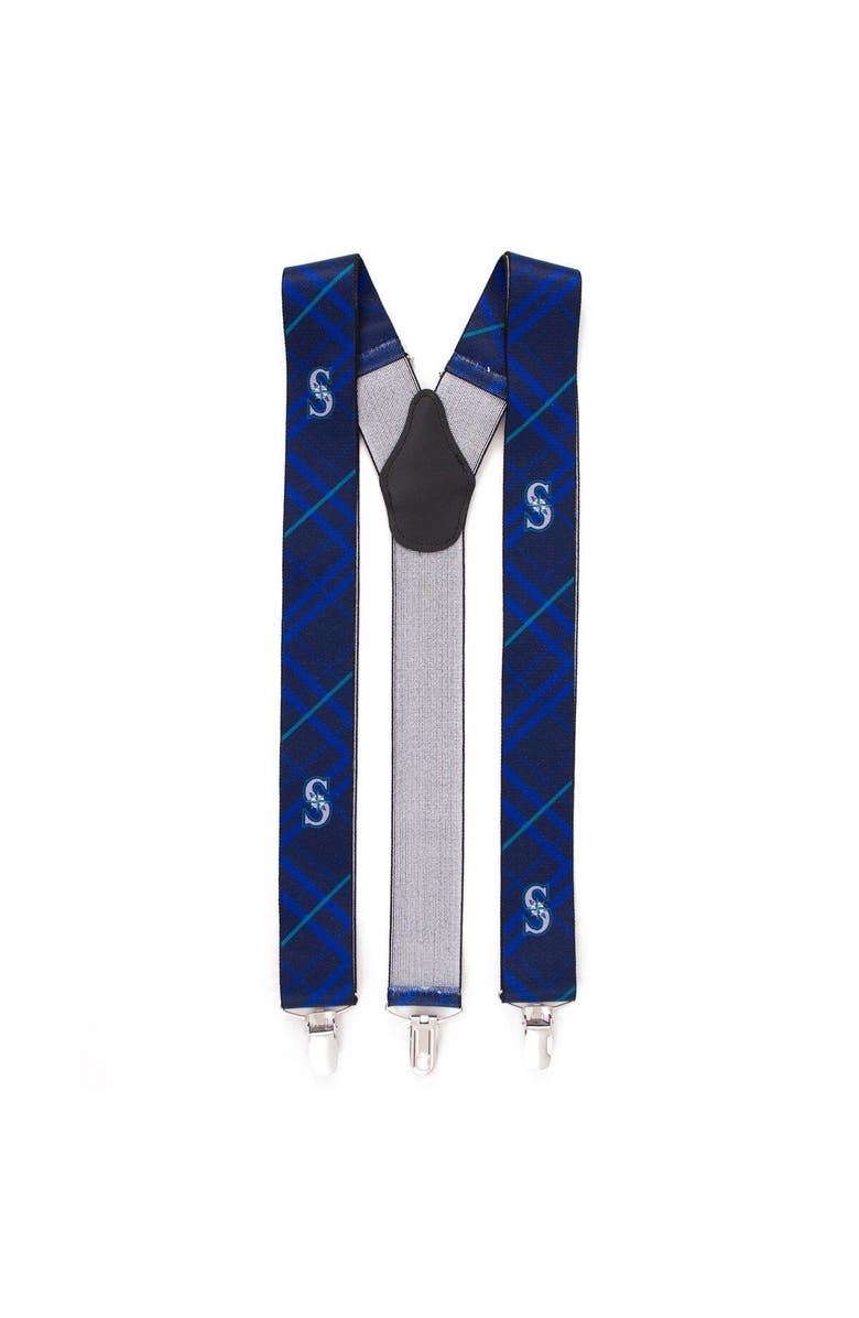 EAGLES WINGS Men's Blue Seattle Mariners Suspenders, Main, color, Blue