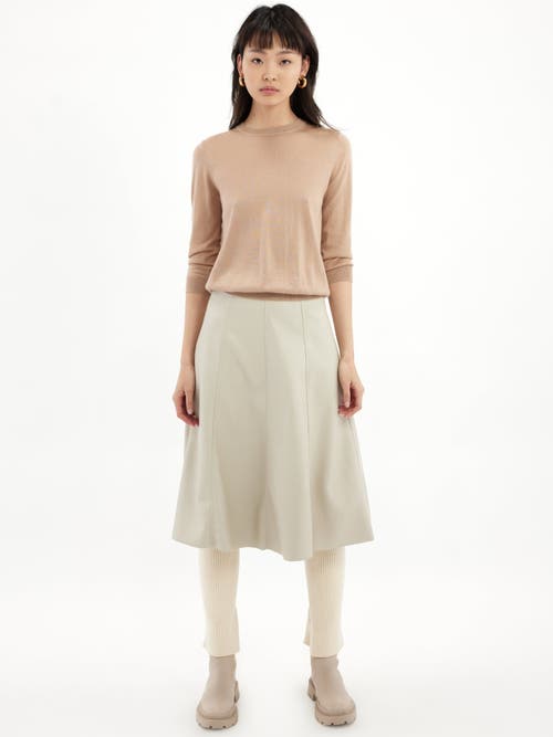 Gobi Mongolian Cashmere Silk Cashmere Crew Neck Top
