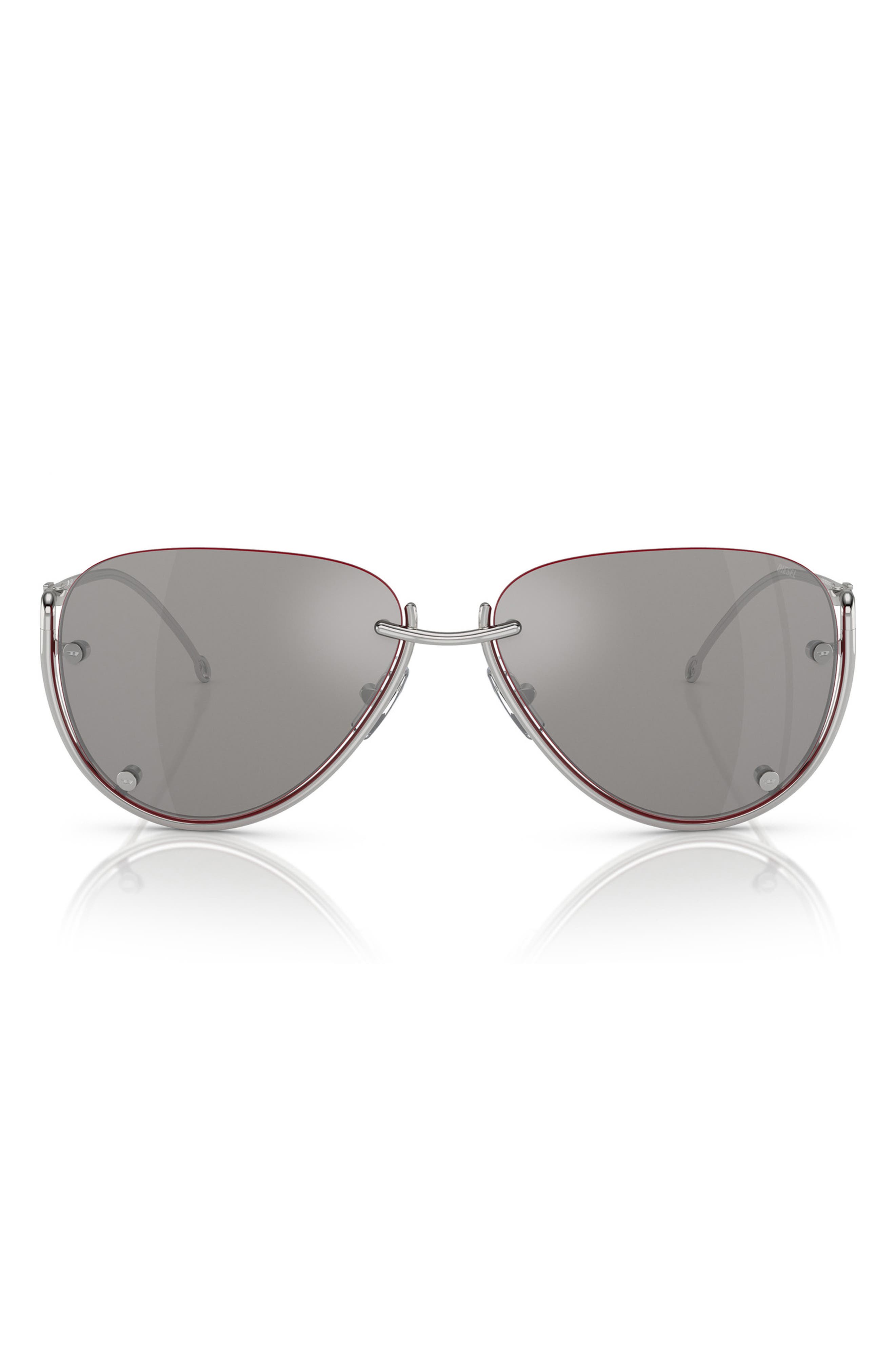 SHINY SILVER / MIRROR GREY