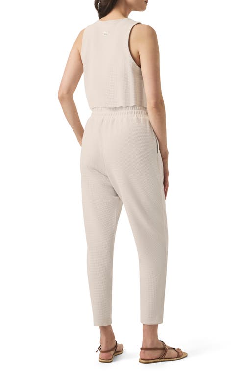 Splendid X Cella Jane Surplice Linen-blend Jumpsuit