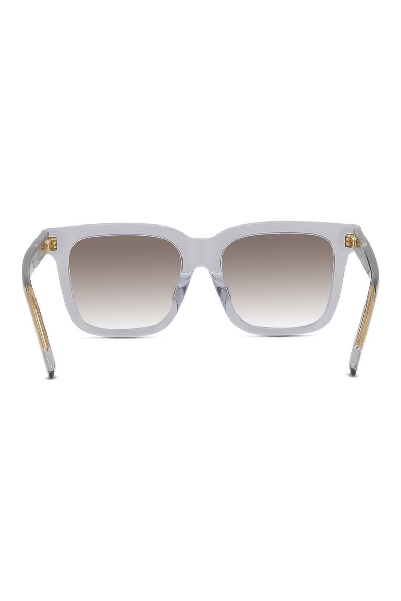 GV Day Gradient Square Sunglasses, Alternate, color, GREY/ GRADIENT BROWN