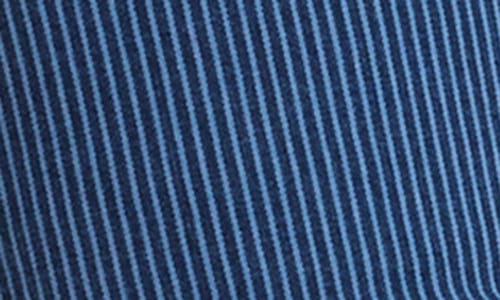 Nydj Billie Pinstripe High Waist Mini Bootcut Jeans In Icy Stripe