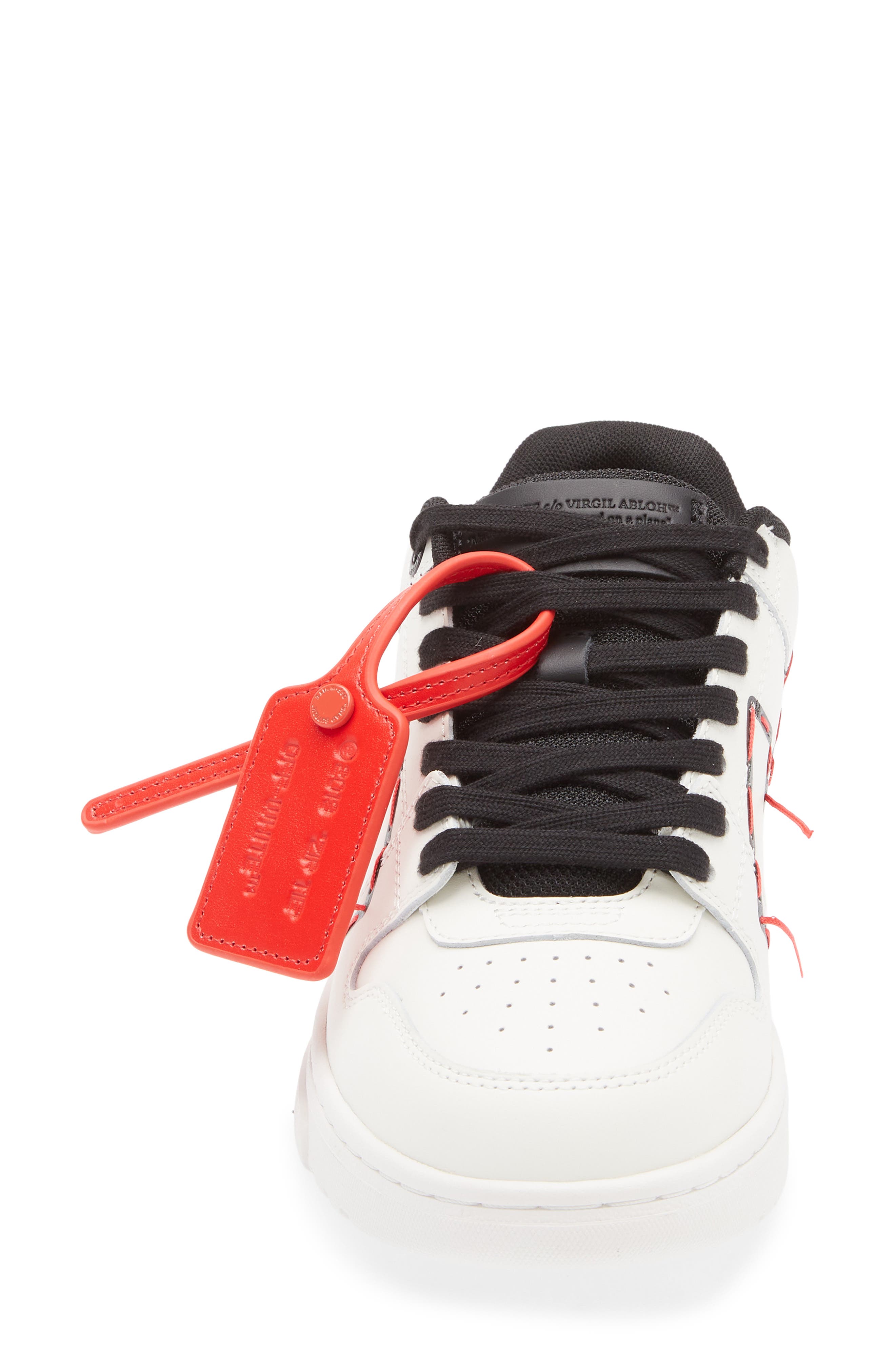 Off-White Out Of Office Sneaker, Alternate, color, White - Black