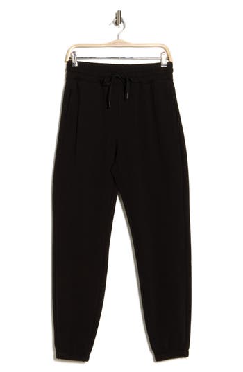 90 Degree By Reflex Boston Pocket Fleece Joggers In Black
