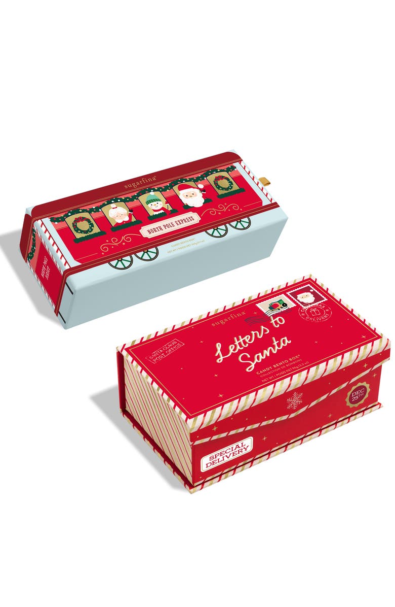 sugarfina Holly Jolly Candy Bento Box Bundle, Alternate, color, 