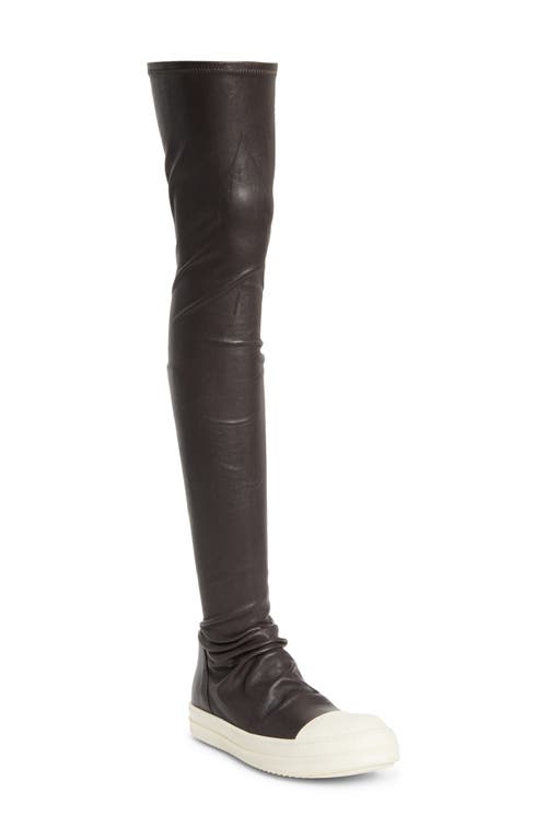 Rick Owens Stocking Sneaks Thigh High Sneaker