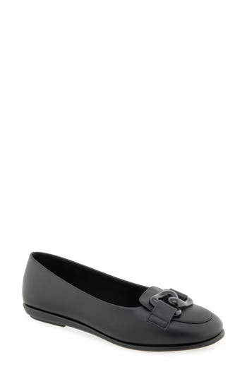 Aerosoles Bell Chain Bit Flat In Black