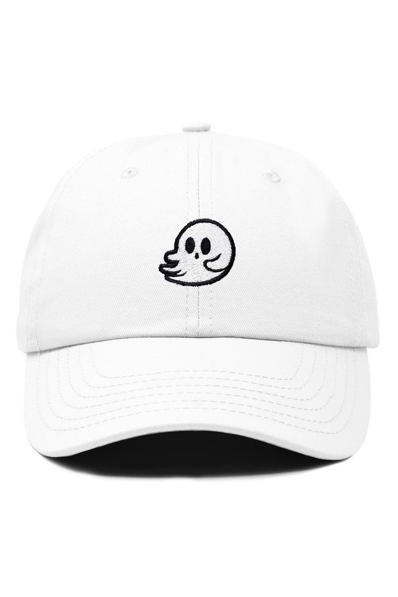 Whisper Ghost Dad Cap, Main, color, White