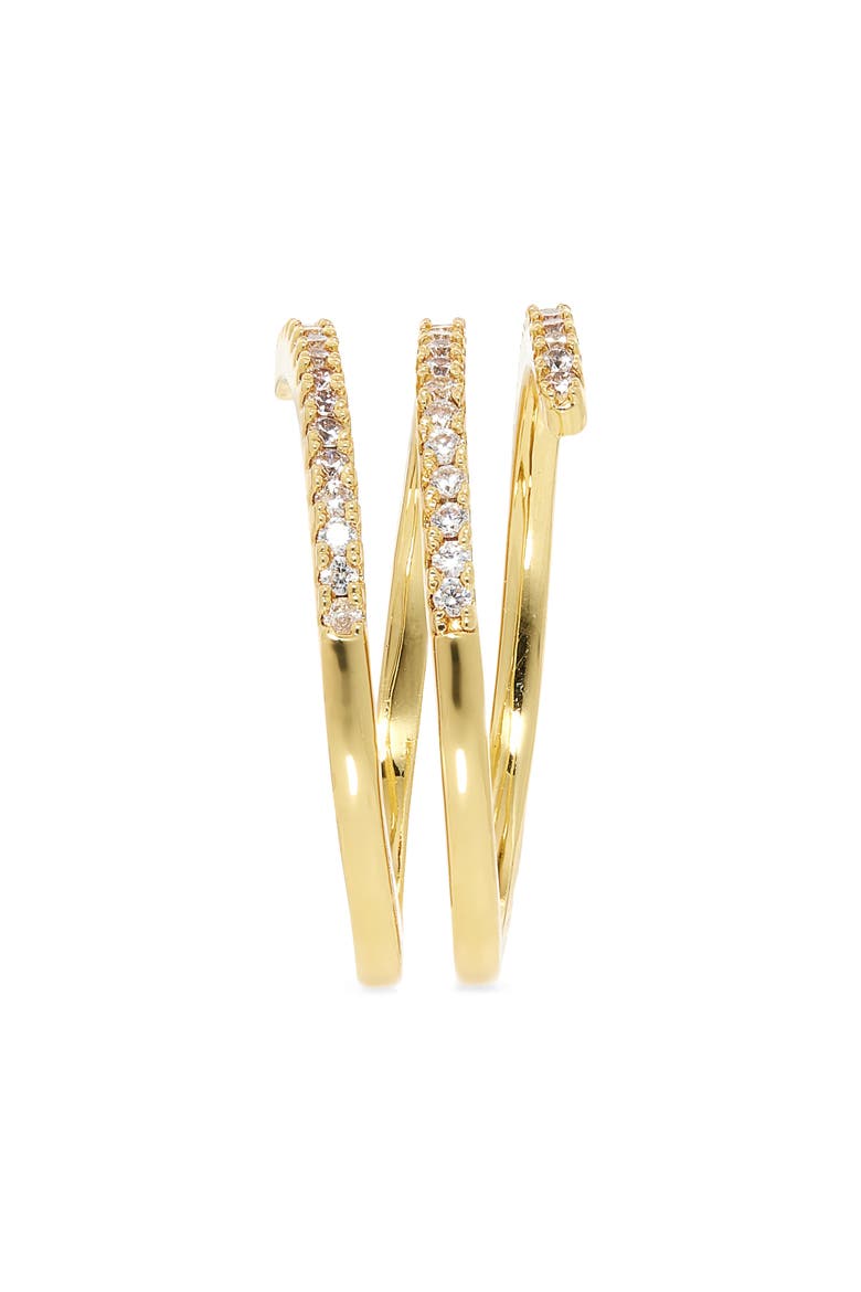 Wrap Ring, Alternate, color, GOLD