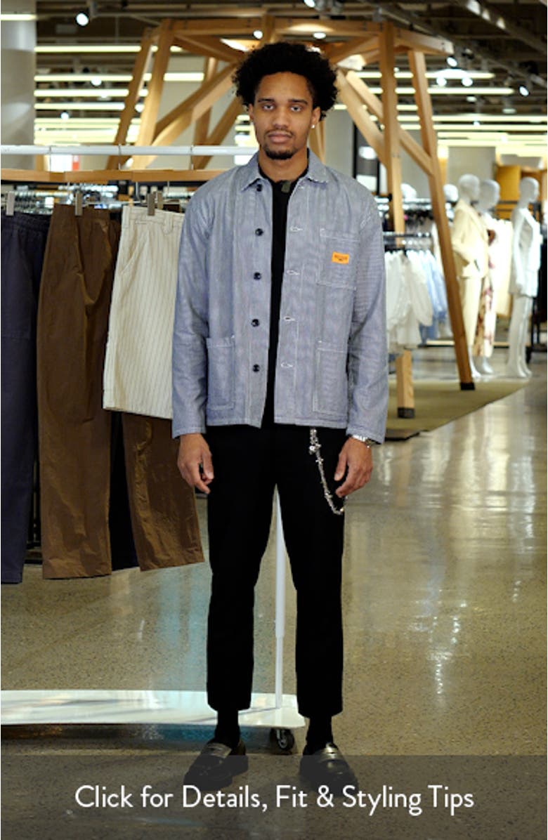 Service Works Hickory Stripe Chore Jacket | Nordstrom