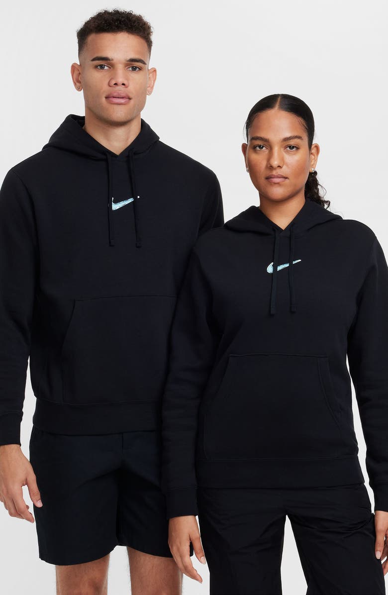 Nike Sportswear Club Brushed Fleece Hoodie, Alternate, color, 
