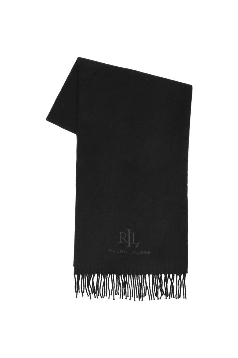 Wool Cashmere Signature Woven, Alternate, color, Black/Black