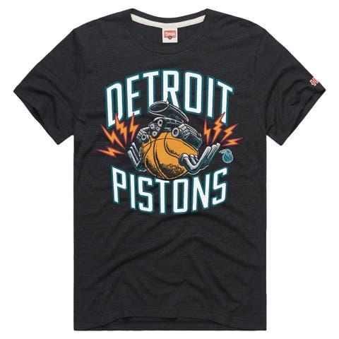 Unisex Homage Charcoal Detroit Pistons 2025 City Edition Tri-Blend T-Shirt